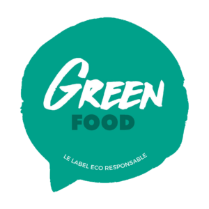 Label Green Food - Eco Responsable - restaurant gastronomique La Cabro d'Or