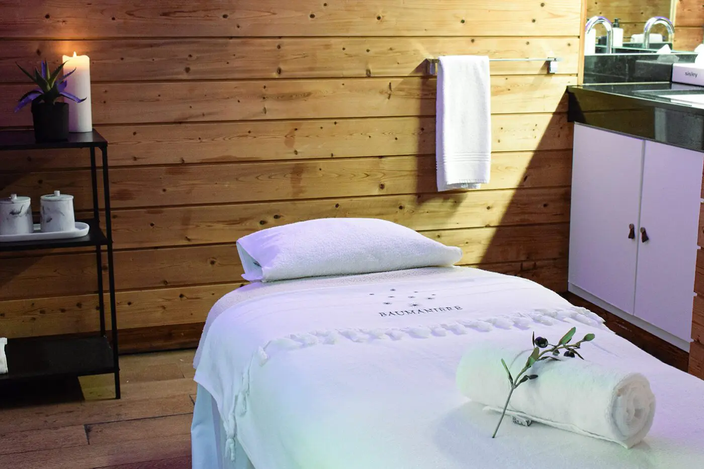 Cabine soin SPA Baumaniere
