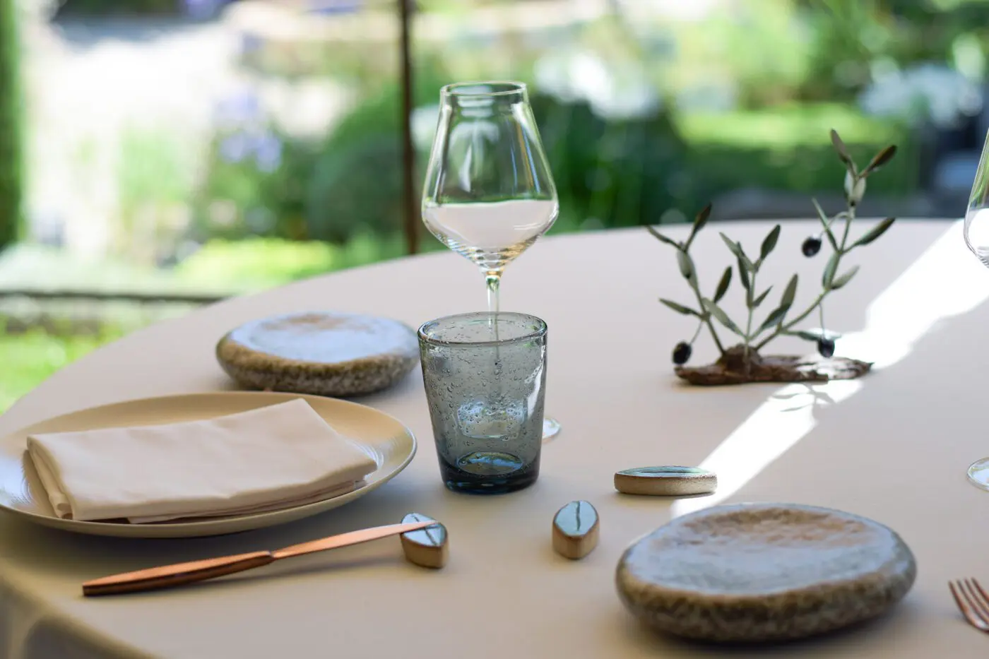 Cabro d'Or art de la table Baumaniere