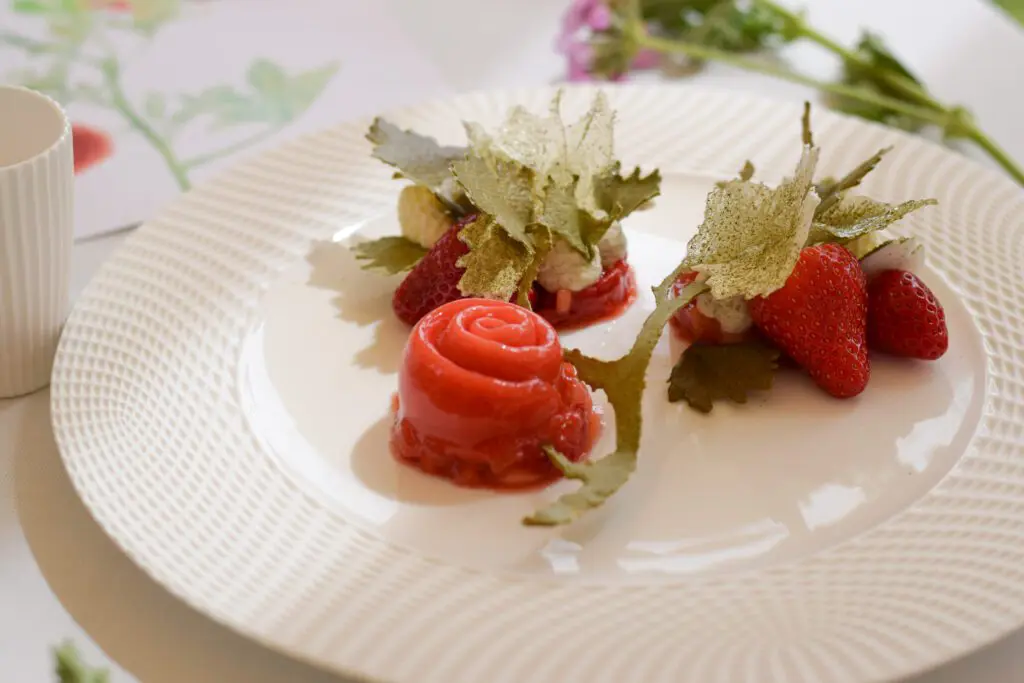 Fraise-geranium Alaïs Vaubourg