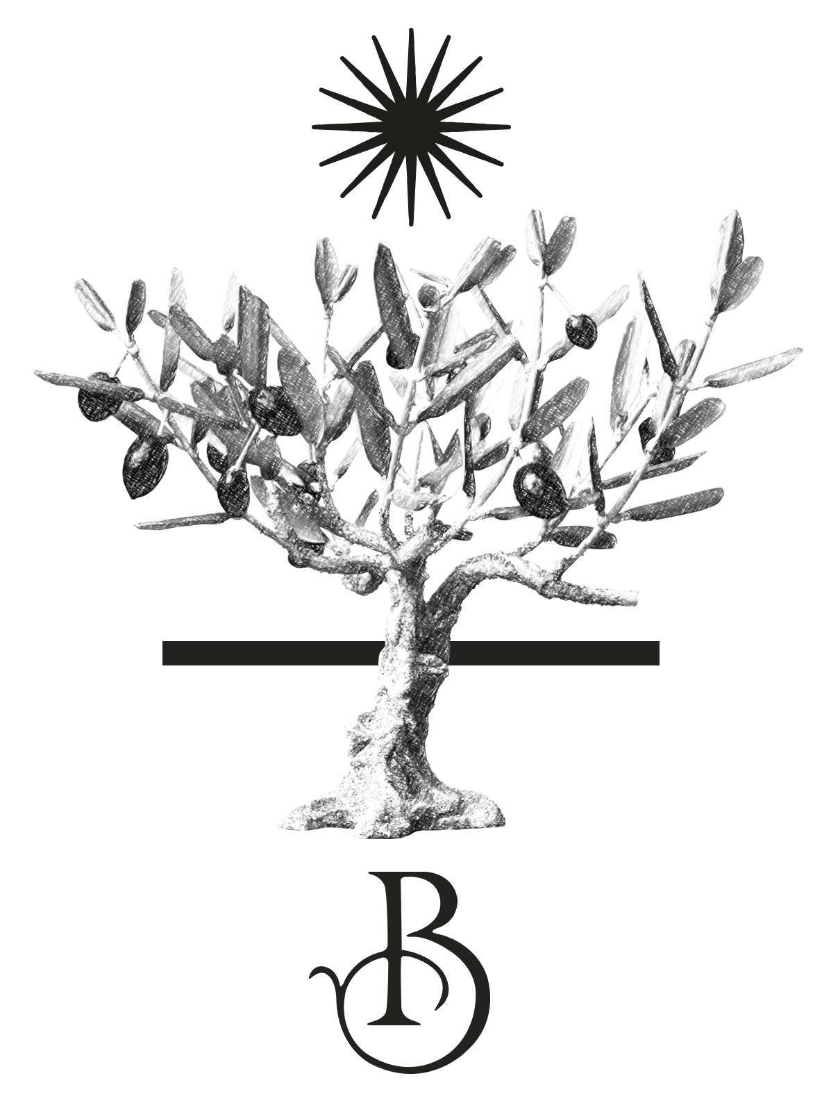 Logo Olivier baumanière - Baumanière Les Baux-de-Provence