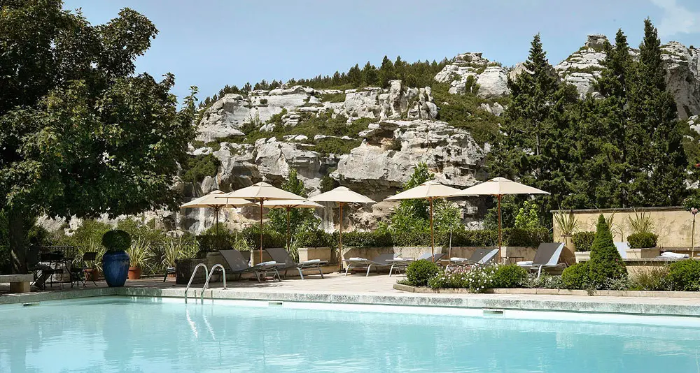 Baumanière : Hôtel de luxe avec Piscine en Provence