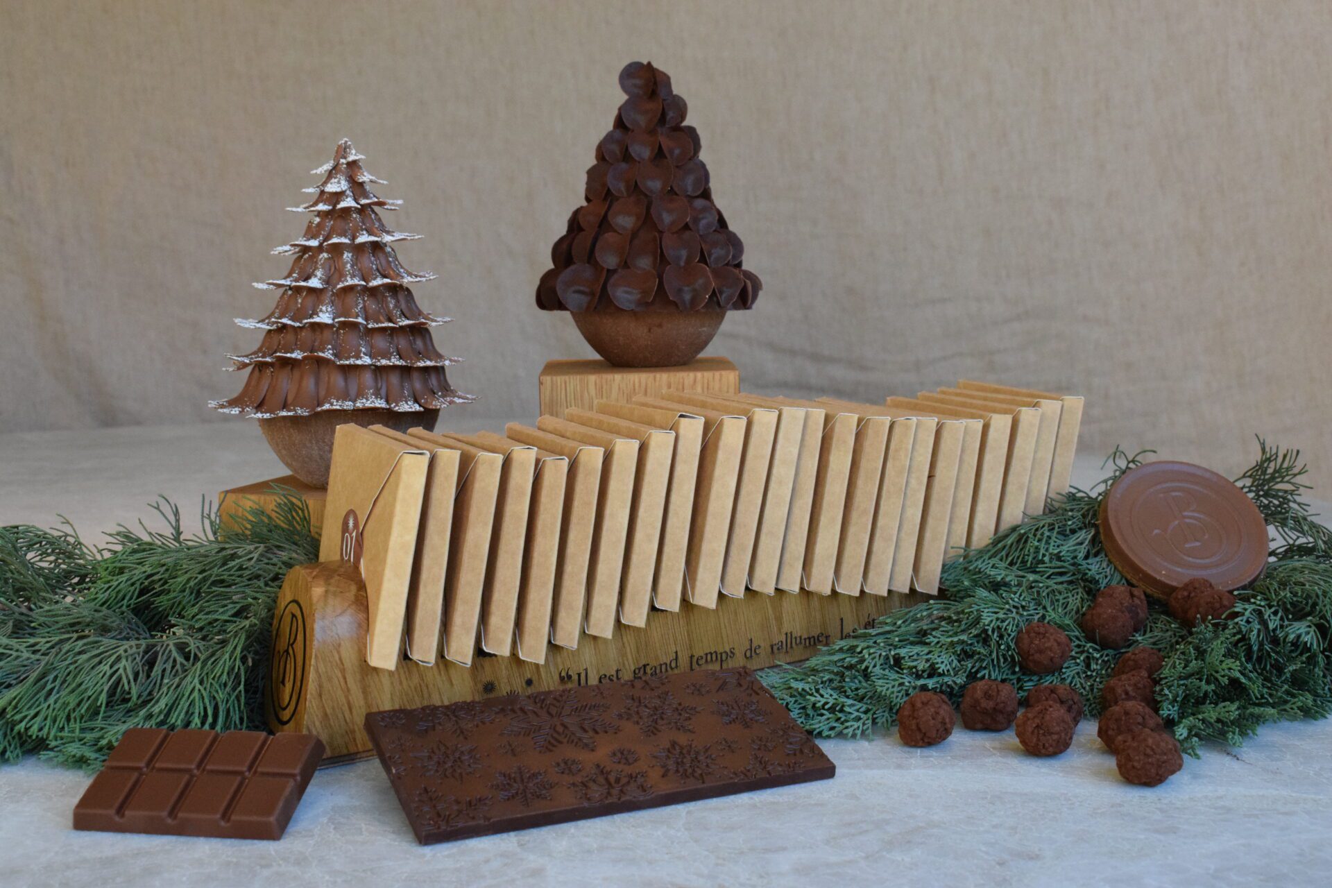 Chocolats de Noël - Chocolaterie Baumanière