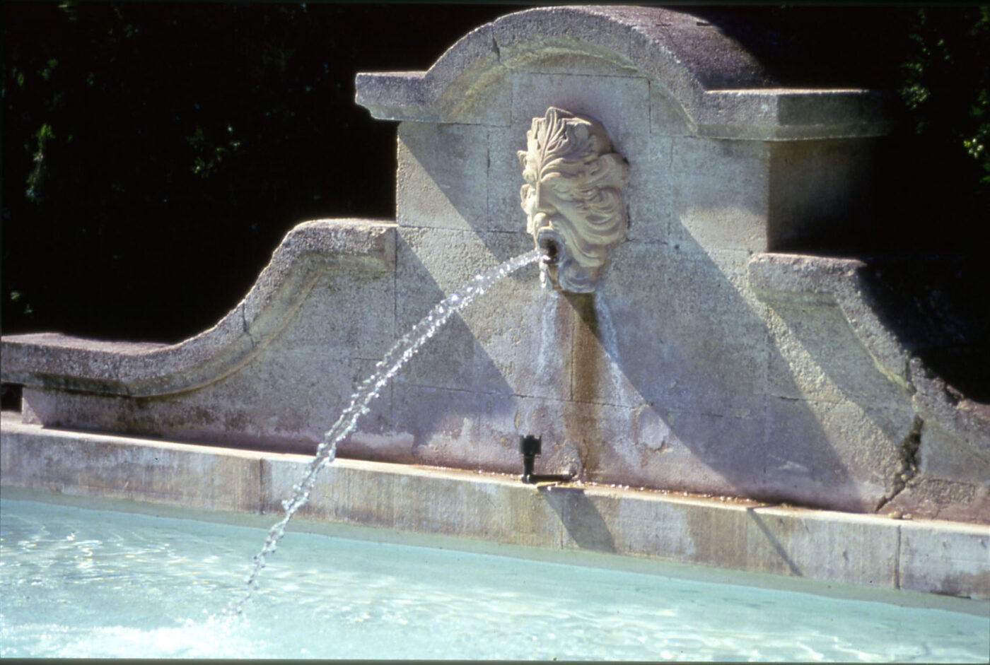 photo piscine Baumaniere