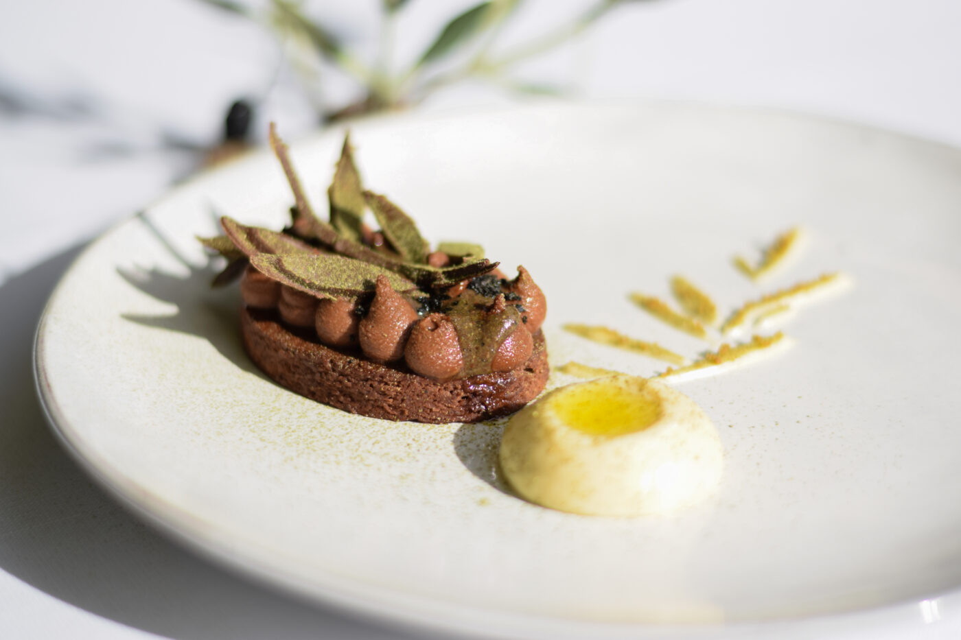 Dessert choco huile d'olive La Cabro d'Or