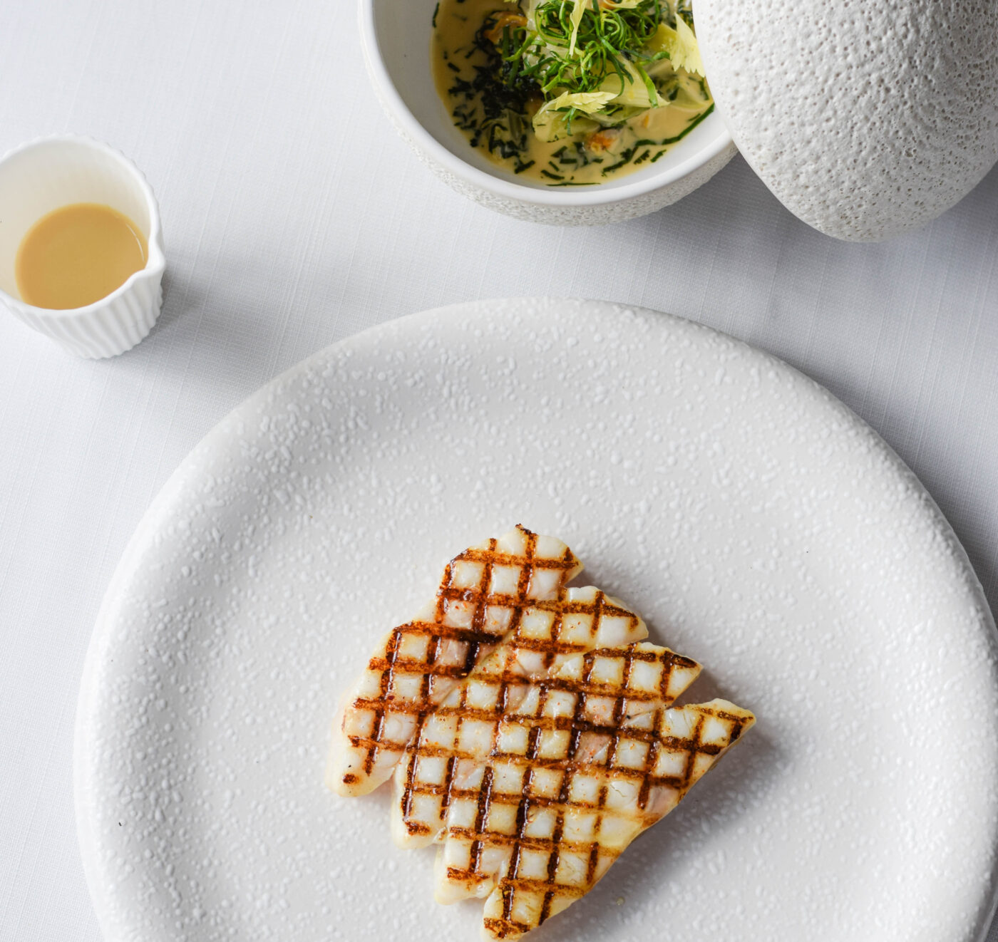 Dos de Loup Michel hulin La Cabro d'Or - Baumanière