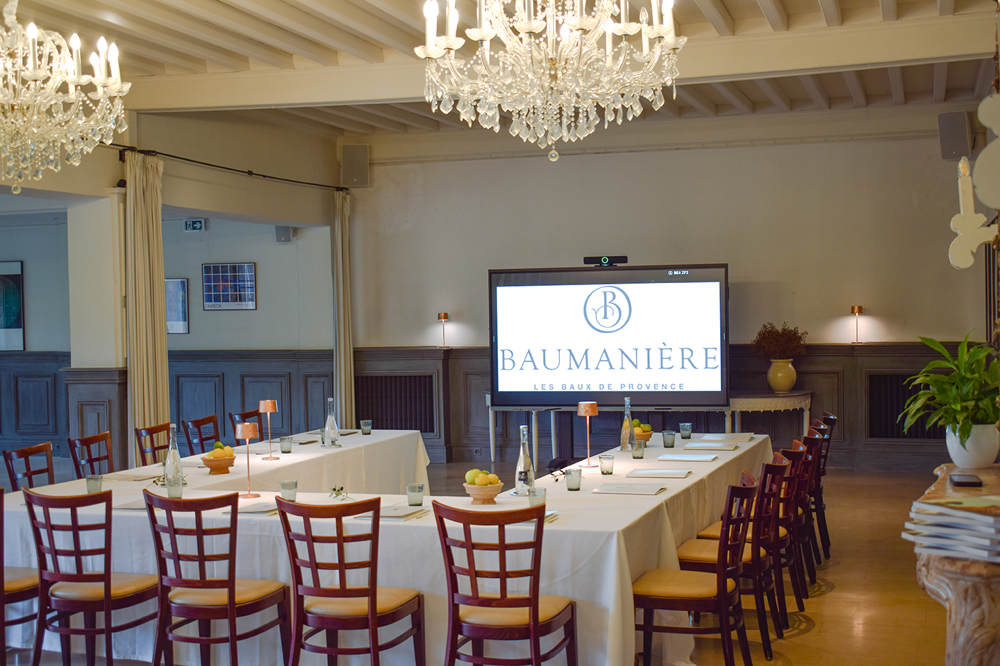 salon séminaire Baumanière