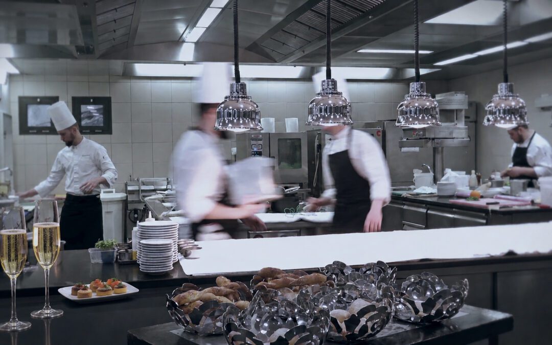 Apéritif  en cuisine