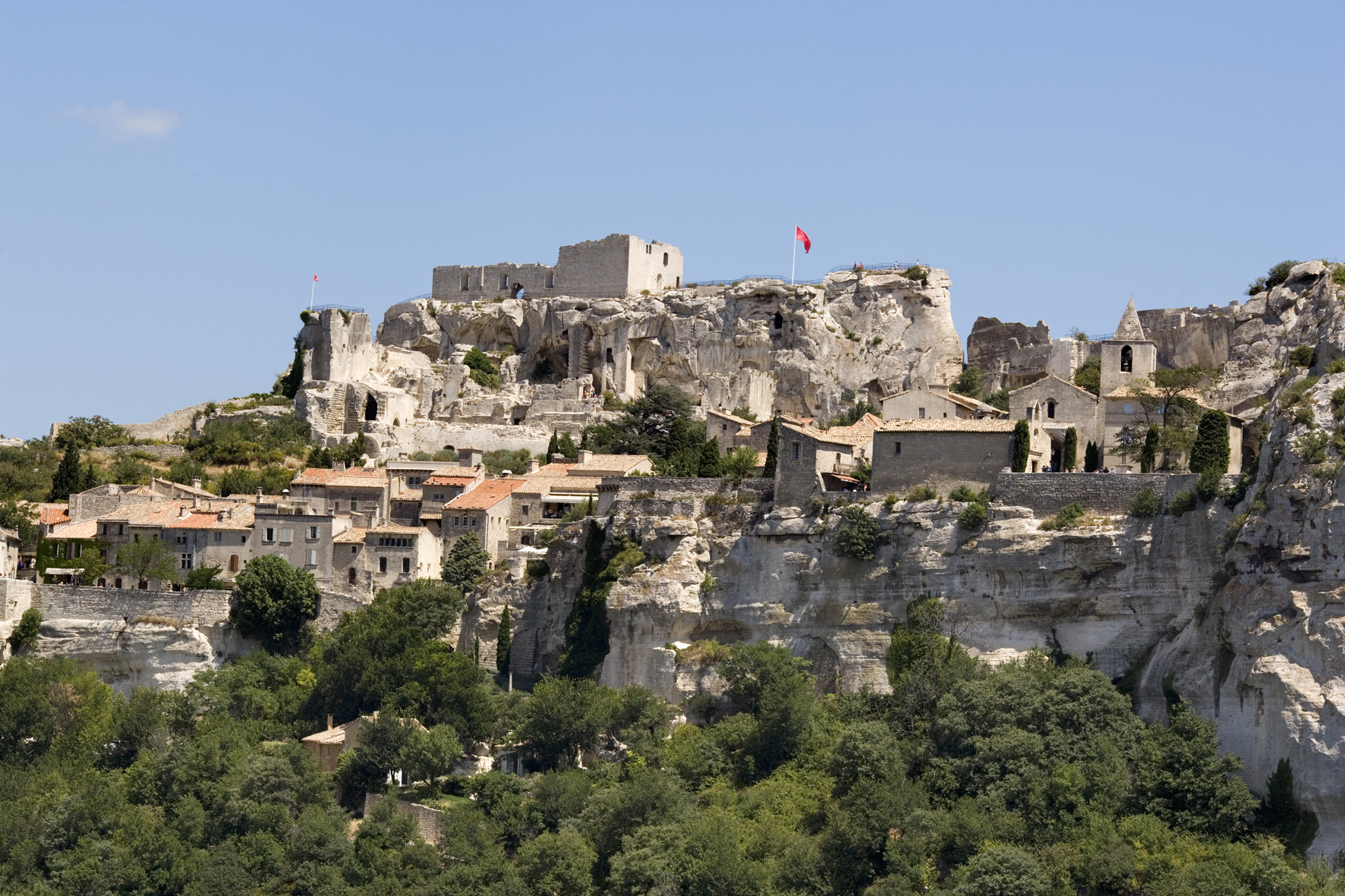 La Citadelle des Baux Aout 2005